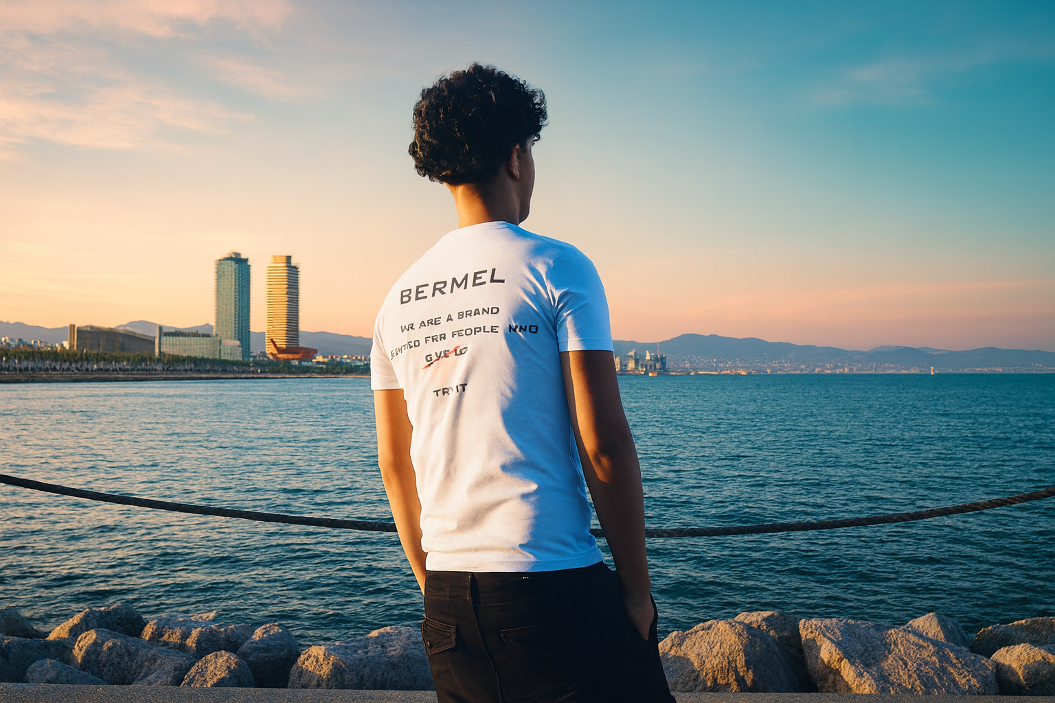 Bermel — model in Barcelona