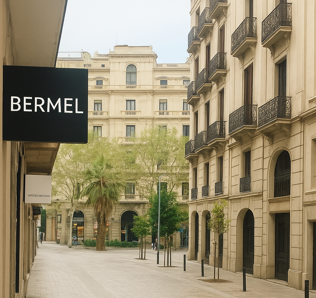 Barcelona showroom map